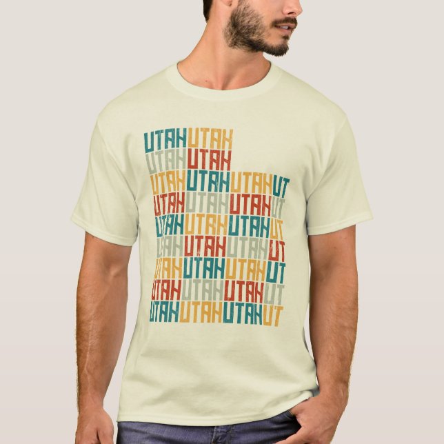 Camiseta Estado de Utah (Frente)