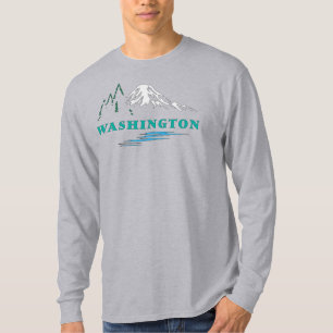 Camiseta Estado de Washington Estados Unidos da América