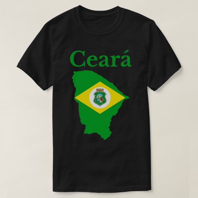 Camiseta Estado do Ceara Design Brasil (Frente do Design)