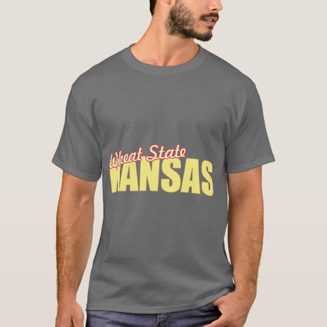 Camiseta Estado do Kansas1 (Frente)