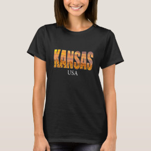 Camiseta Estado do Kansas EUA Kansas Vacation Kc Kansas Cit