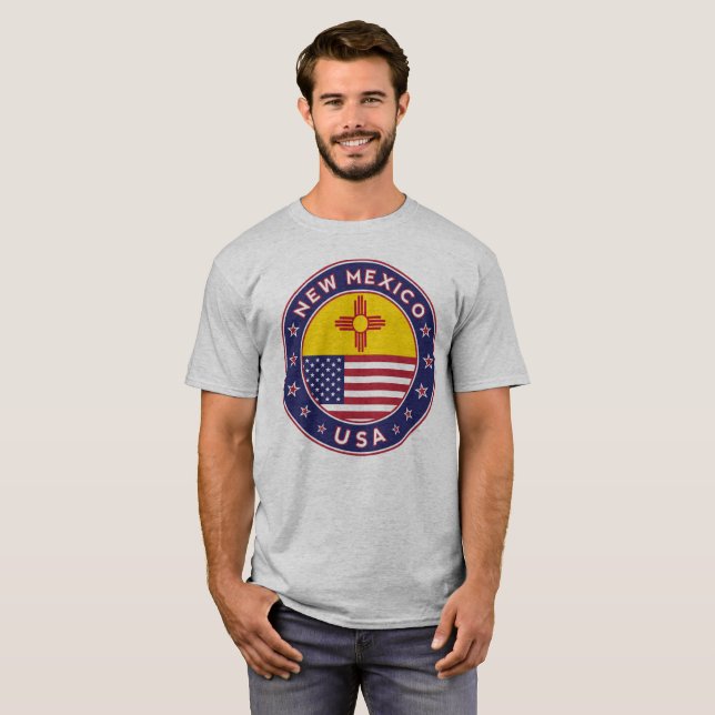 Camiseta Estado do Novo México (Frente Completa)