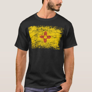 Camiseta Estado do Novo México, bandeira da Land de Enchant