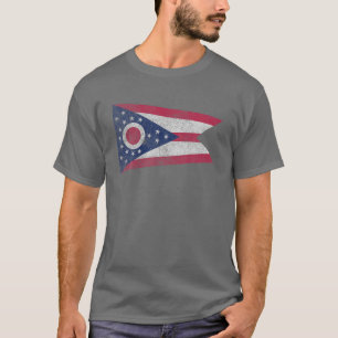 Camiseta Estado do Ohio Souvenir Bandeira Viagem Home Orots