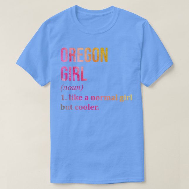 Camiseta Estado do Oregon (Frente do Design)