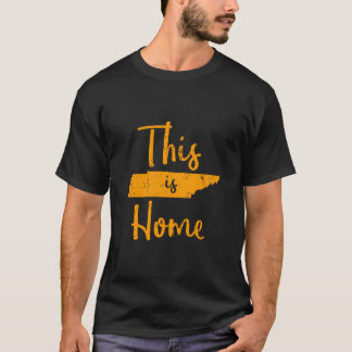 Camiseta Estado do Tennessee com dificuldades - Gráfico de