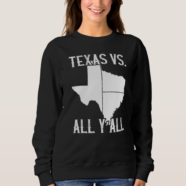 Camiseta Estado do Texas Pride Texas Vs All Y (Frente)