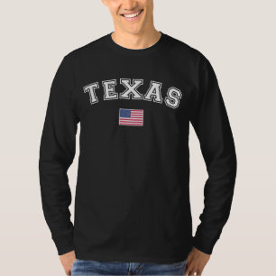 Camiseta Estado do Texas USA Flag