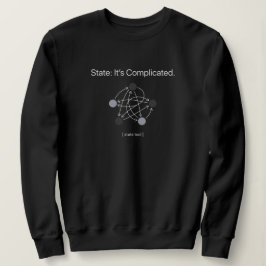 Camiseta Estado É Complicado Humor de Programador
