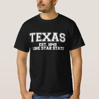 Camiseta Estado estrela do Texas Lone