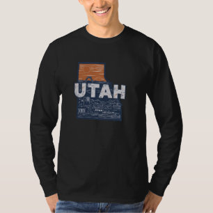 Camiseta Estado - Marcas Cênicas do Utah