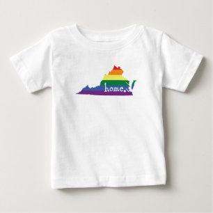 Camiseta Estado Orgulho gay  Virgínia