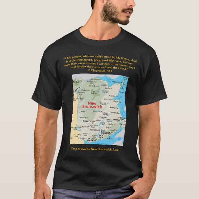 Camiseta Estado, Província e Coleção de Territórios: NB (Frente)