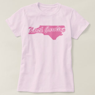 Camiseta Estado Rosa Carolina do Norte
