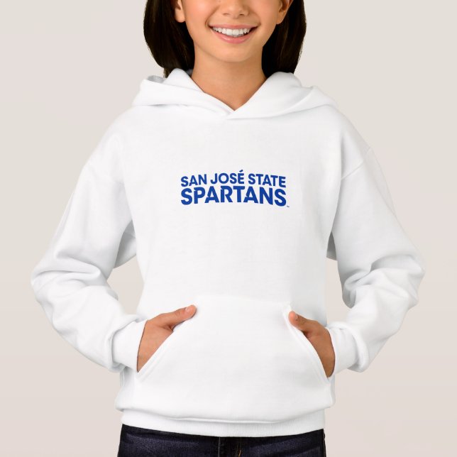 Camiseta Estado Spartans Wordmark de San Jose (Frente)