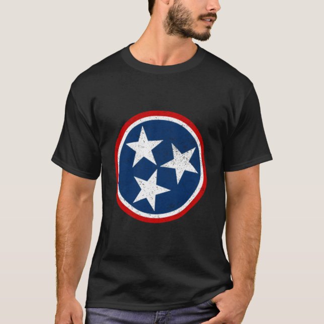 Camiseta Estado Voluntário do Tennessee - Tristar Fla em Pe (Frente)