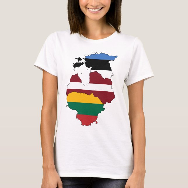 Camiseta Estados Bálticos (Frente)