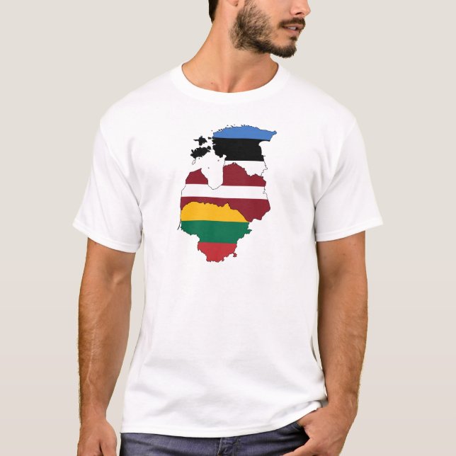Camiseta Estados Bálticos (Frente)