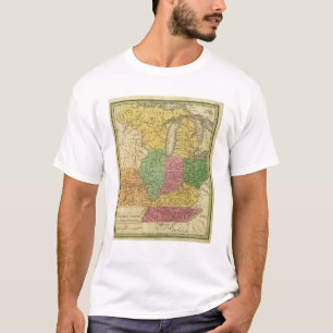 Camiseta Estados Ocidentais, territórios