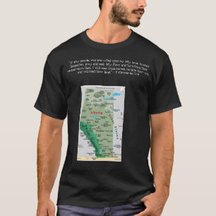 Camiseta Estados, províncias e territórios - Alberta