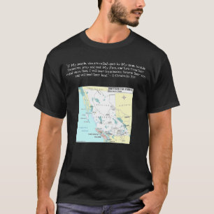 Camiseta Estados, províncias e territórios - Colúmbia Britâ