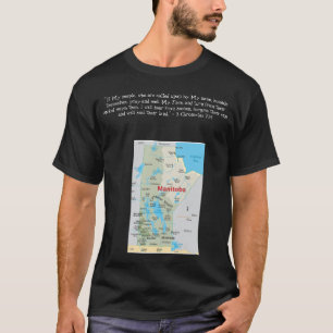 Camiseta Estados, províncias e territórios - Manitoba