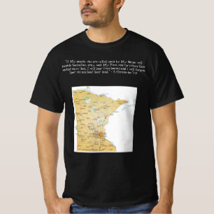 Camiseta Estados, províncias e territórios - Minnesota