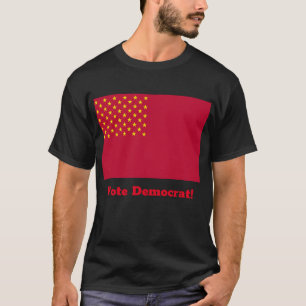Camiseta Estados Socialistas Unidos da América Flag, Vote 