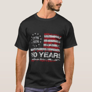 Camiseta Estados Unidos 250º Aniversário de Nascimento Retr