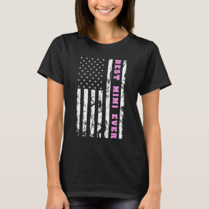 Camiseta Estados Unidos Afetaram A Bandeira Americana Mimi