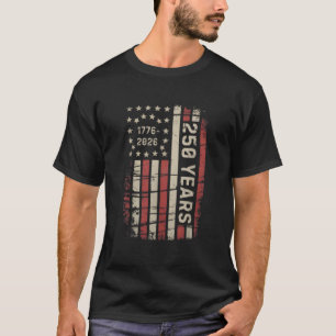 Camiseta Estados Unidos Aniversário de 250 anos Nascimento