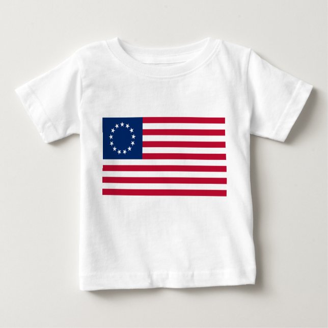 Camiseta Estados Unidos Betsy Ross Flag (Frente)