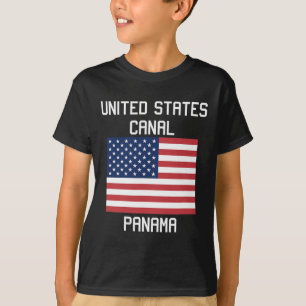 Camiseta Estados Unidos Canal do Panamá Trump 2025 Humor 