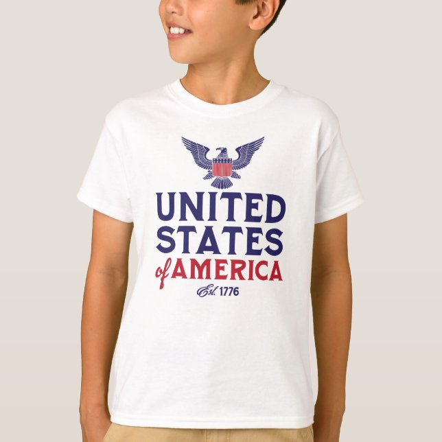 Camiseta Estados Unidos da América (Frente)