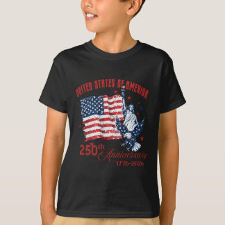 Camiseta Estados Unidos da América 250º Aniversário 1776-20