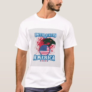 Camiseta Estados Unidos da América muito divertidos da diet