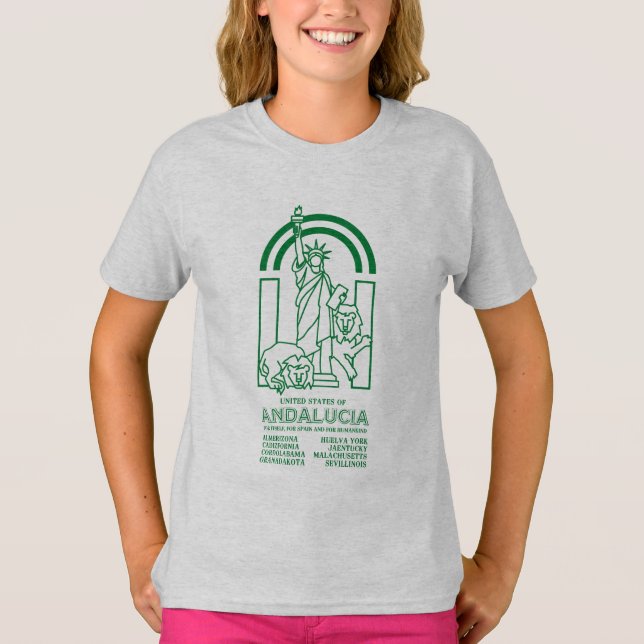 Camiseta Estados Unidos da Andaluzia (Frente)