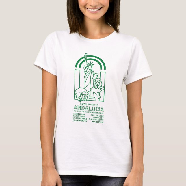 Camiseta Estados Unidos da Andaluzia (Frente)