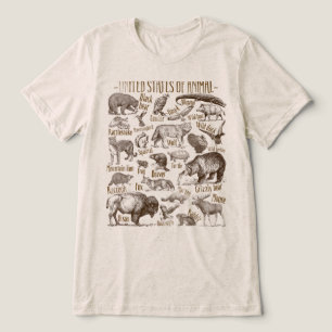 Camiseta Estados Unidos do Animal 