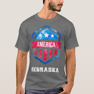 Camiseta estados unidos do Nebraska