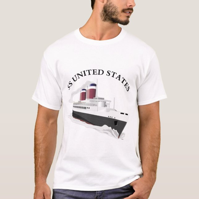 Camiseta Estados Unidos em curso (Frente)