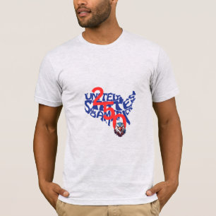 Camiseta Estados Unidos   EUA   América 250 Mapa e águia