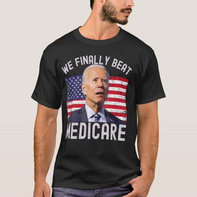 Camiseta Estados Unidos, finalmente, vencemos Medicare Engr (Frente)