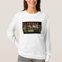 Estados Unidos, Nova York. Gray's Papaya: janela
