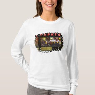 Camiseta Estados Unidos, Nova York. Gray's Papaya: janela