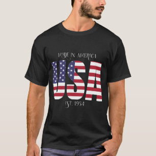 Camiseta Estados Unidos Patrióticos Fabricados na América