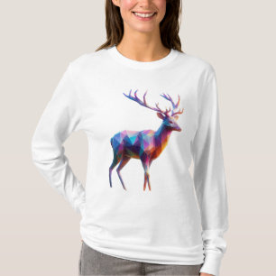 Camiseta "Estágio Majestoso: Elegância Florestal Regal"