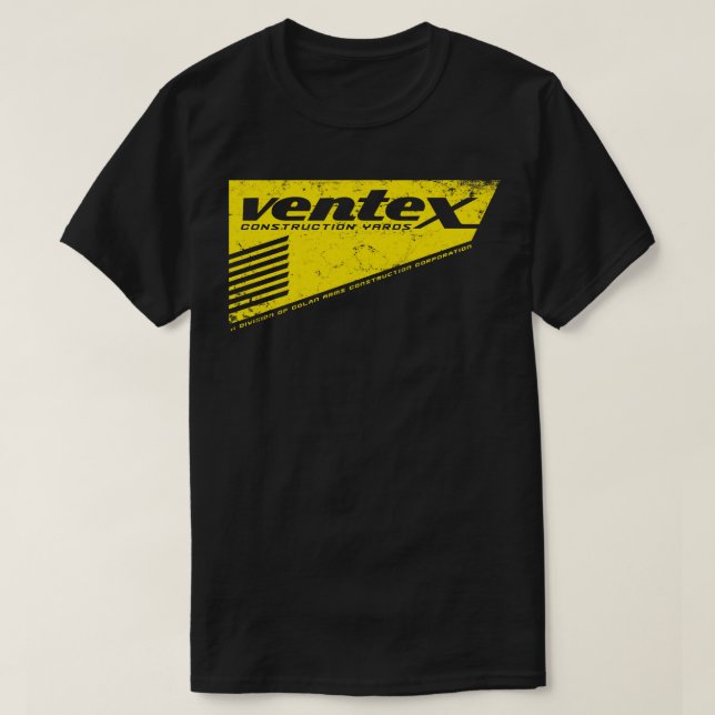 Camiseta Estaleiros de construção VenteX (Frente do Design)