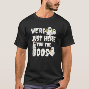 Camiseta Estamos Aqui Apenas para os Vaias Presente Diverti