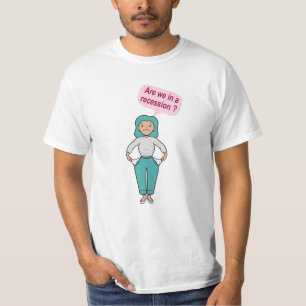Camiseta Estamos em recessão?